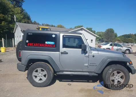 2013 Jeep Wrangler Sport from USA, damaged, VIN 1C4AJWAG6DL654022